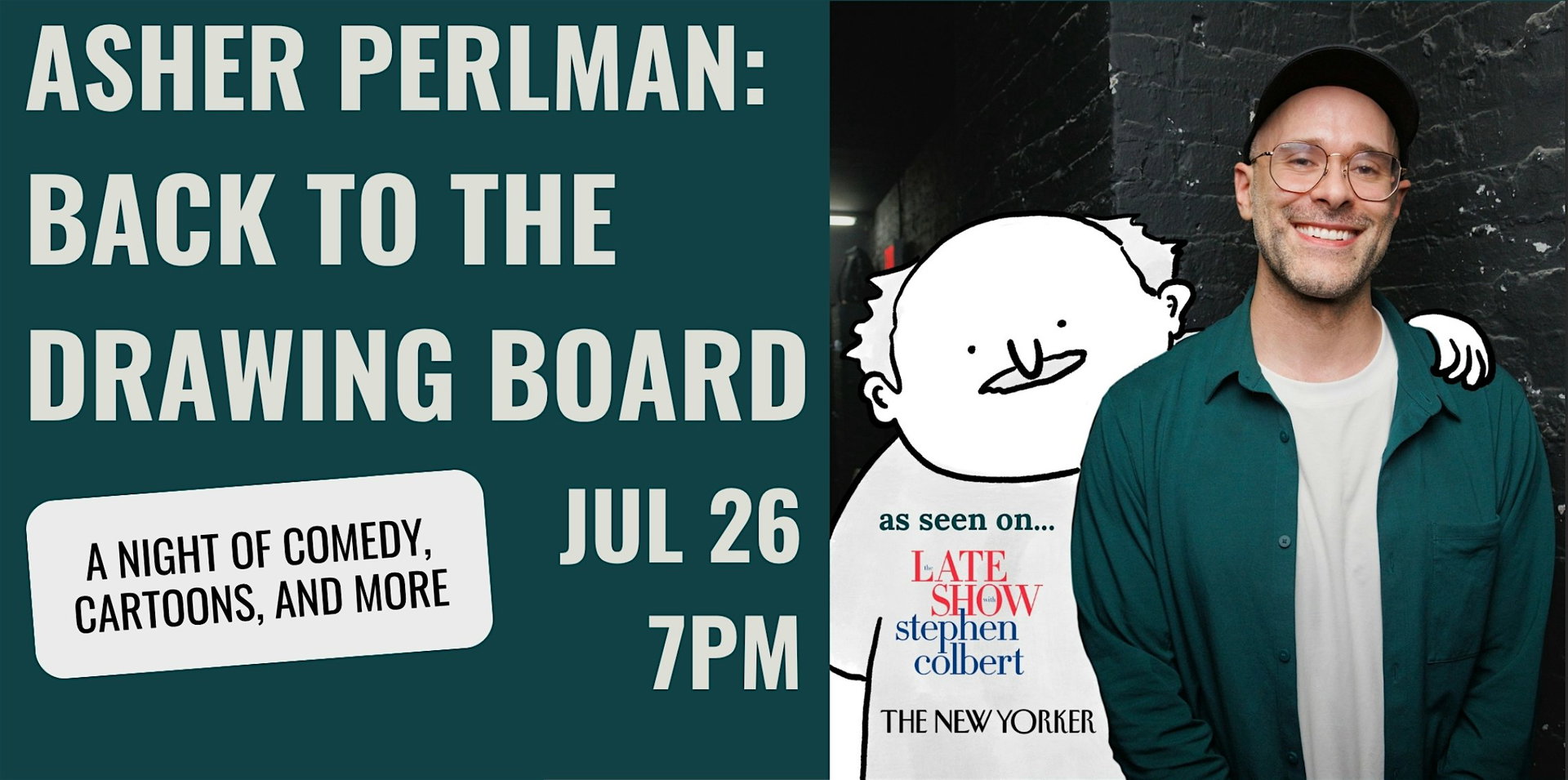 Asher Perlman: Back to the Drawing Board at The Lincoln Lodge