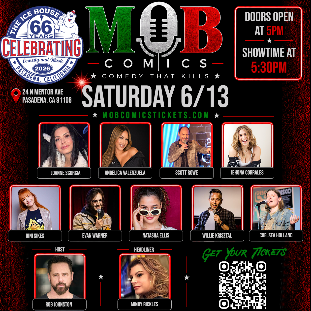 MOB Comics at The Ice House