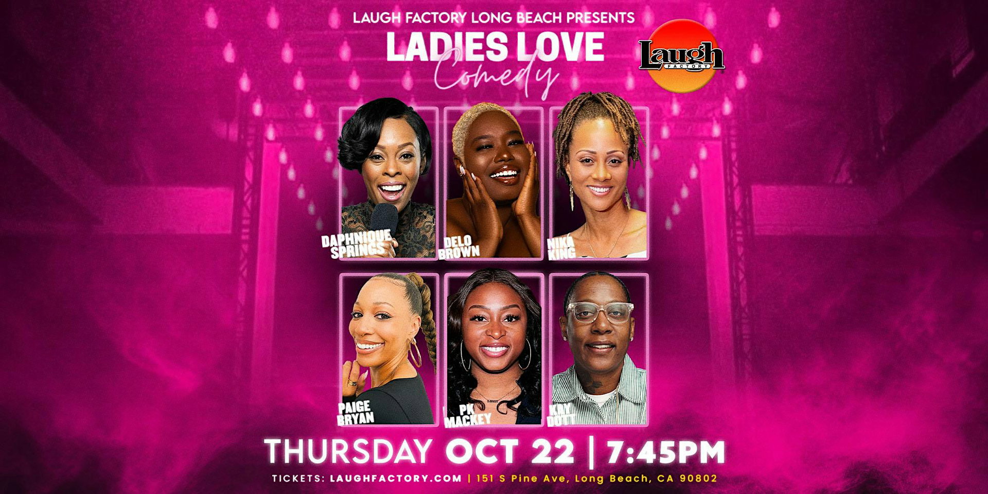 Ladies Love Comedy at The Laugh Factory Long Beach