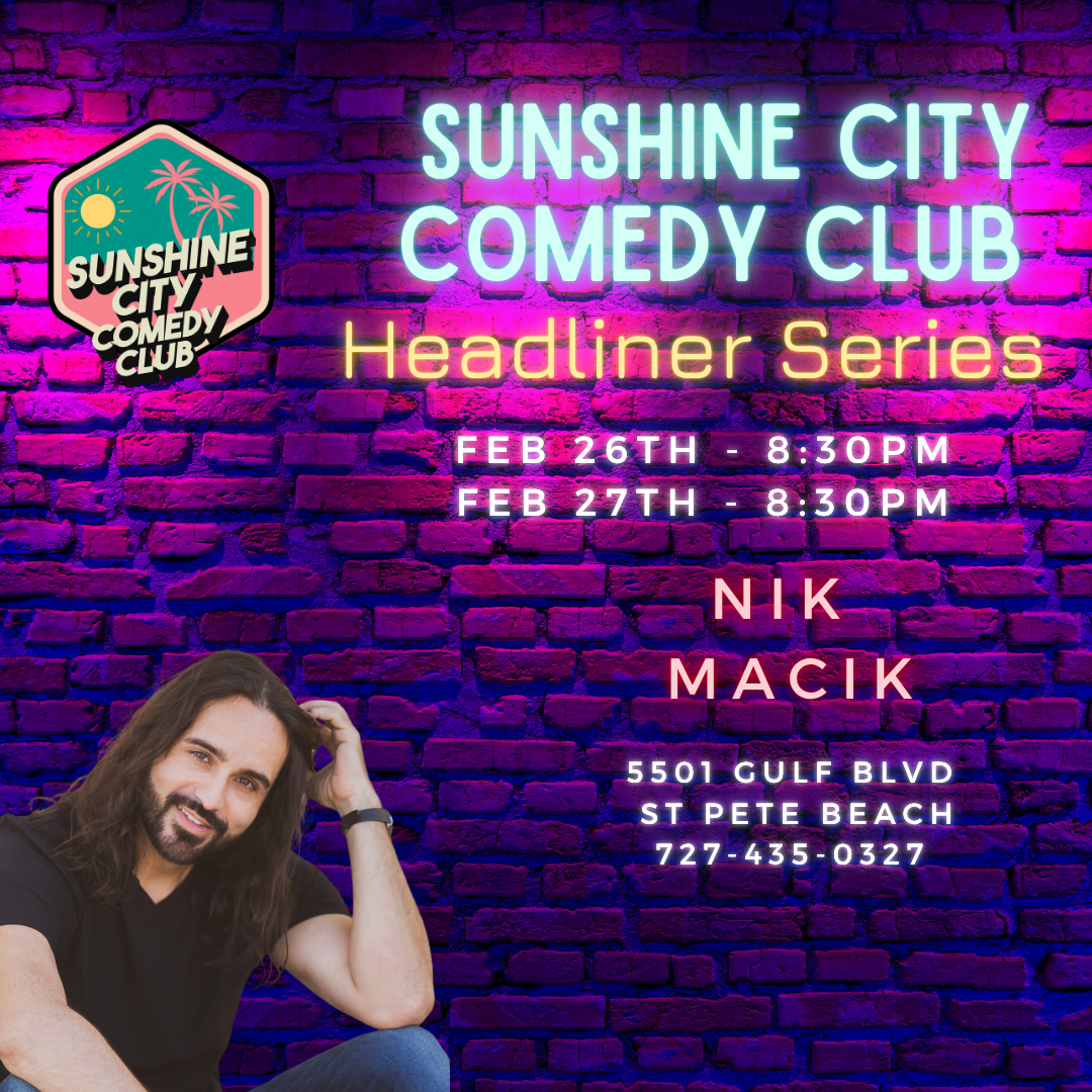 Nik Macik at Sunshine City Comedy Club