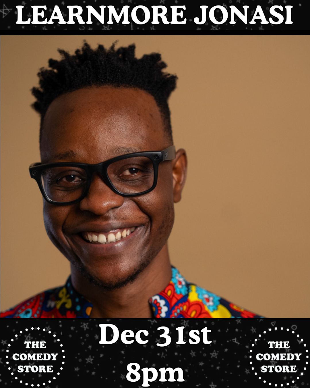 Learnmore Jonasi at The Comedy Store