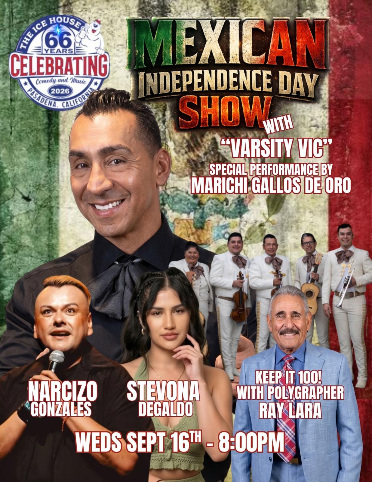 Mexican Independence Day Show at The Ice House