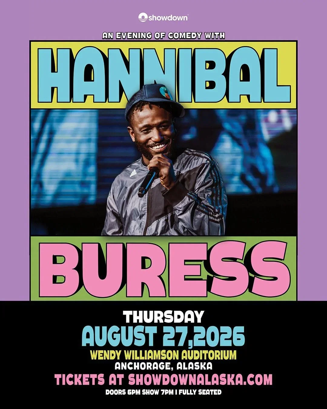 Hannibal Buress at Rubber Ptarmigan Comedy