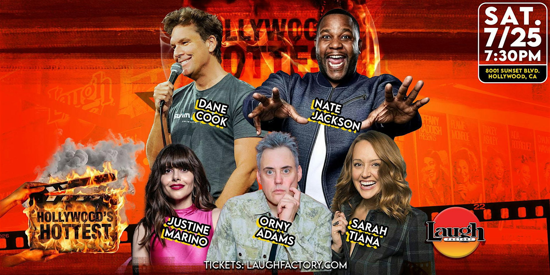 Hollywood's Hottest at The Laugh Factory Hollywood