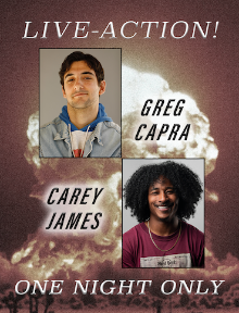 Greg Capra & Carey James at Goodnights Comedy Club