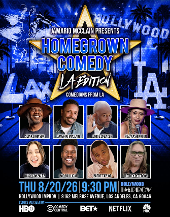 Homegrown Comedy: LA Edition at The Hollywood Improv