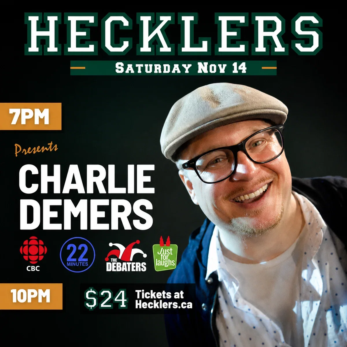 Charlie Demers at Hecklers Bar & Grill
