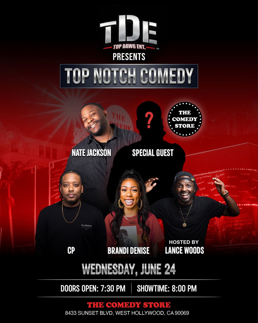 Top Notch Comedy at The Comedy Store