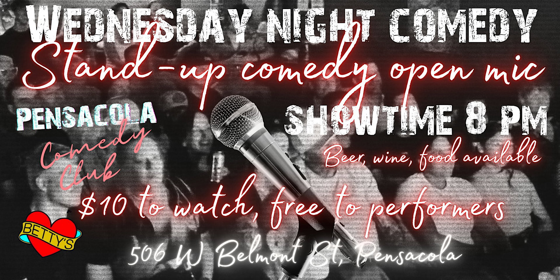 Pensacola Comedy Club's Stand-Up Comedy Open Mic at Pensacola Comedy Club