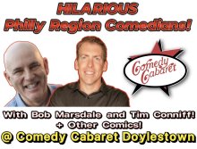 Hilarious Philly Region Comics! at Comedy Cabaret Doylestown