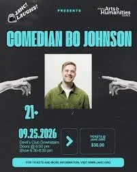 Bo Johnson at Rubber Ptarmigan Comedy