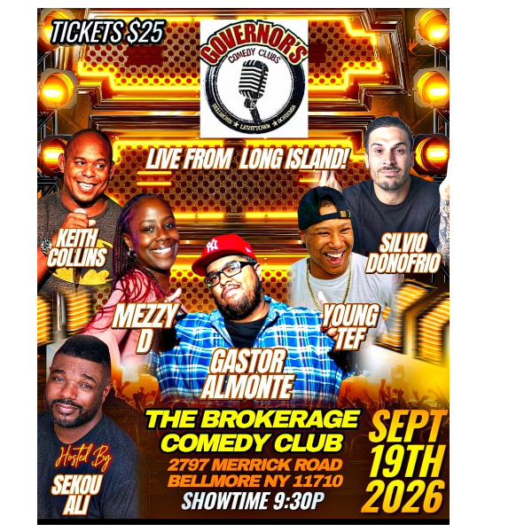 Live From Long Island! at The Brokerage Comedy Club