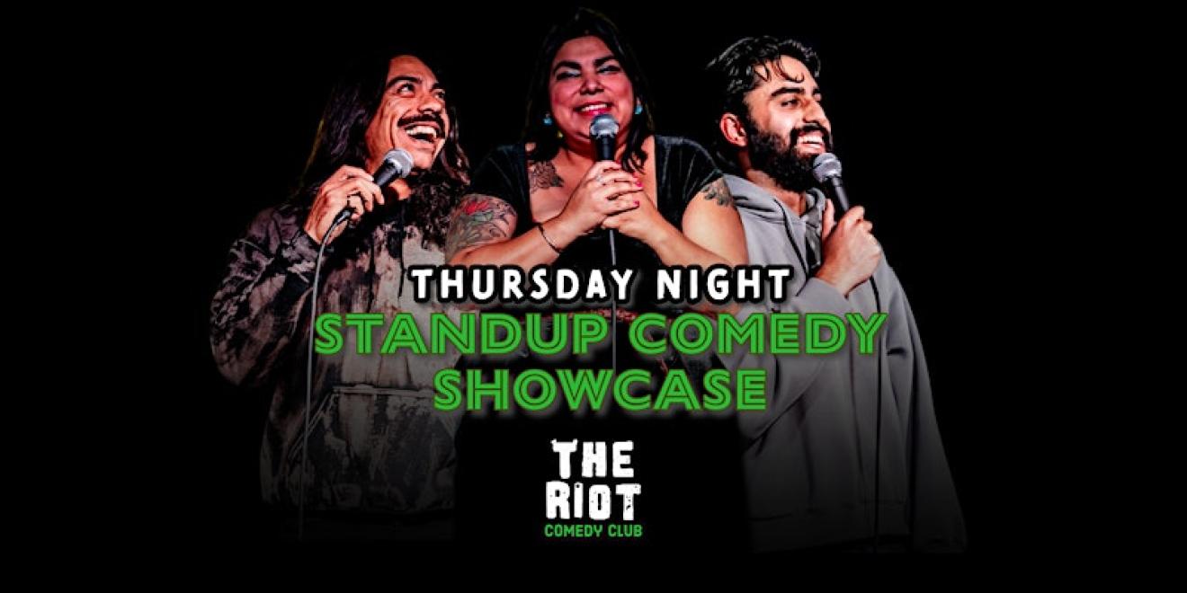 Thursday Late Night Standup Comedy Showcase at The Riot Riverwalk
