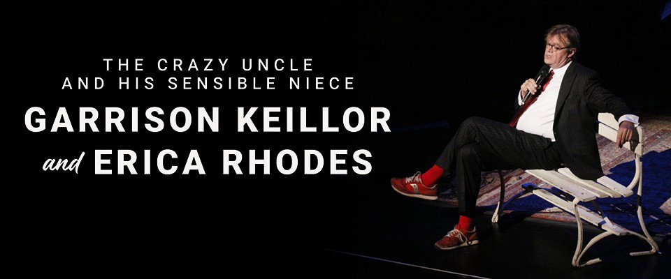 Garrison Keillor Tonight With Erica Rhodes at Florida Theatre