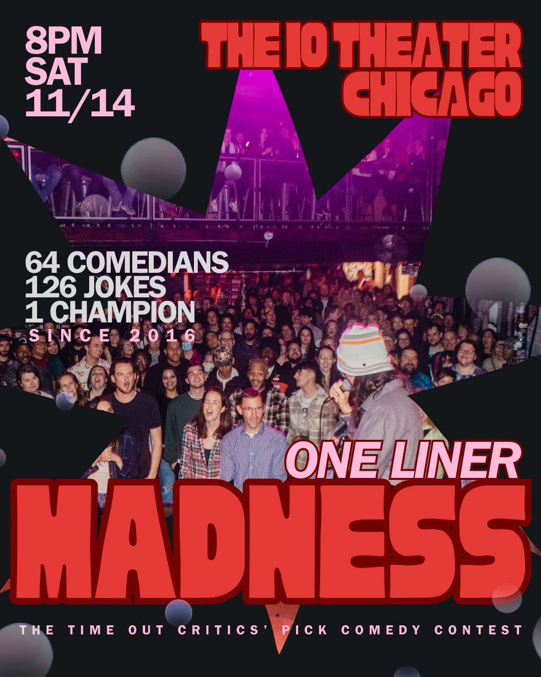 One Liner Madness at iO Theater