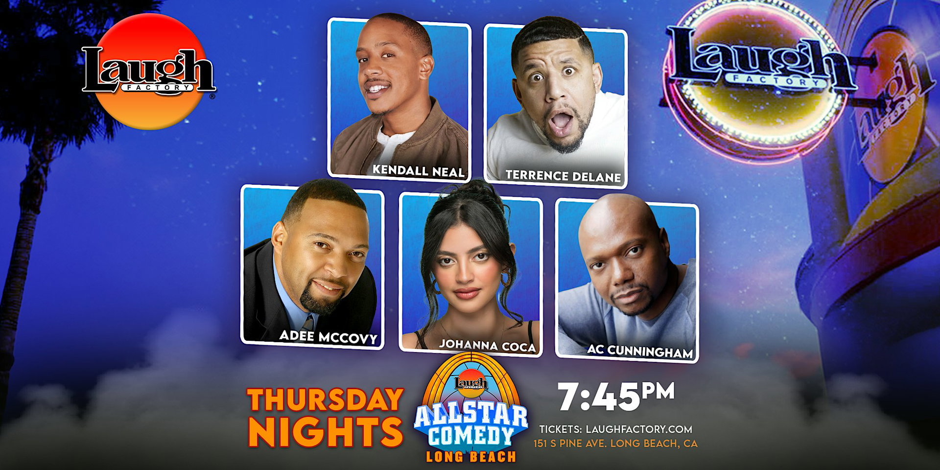 Allstar Comedy at The Laugh Factory Long Beach