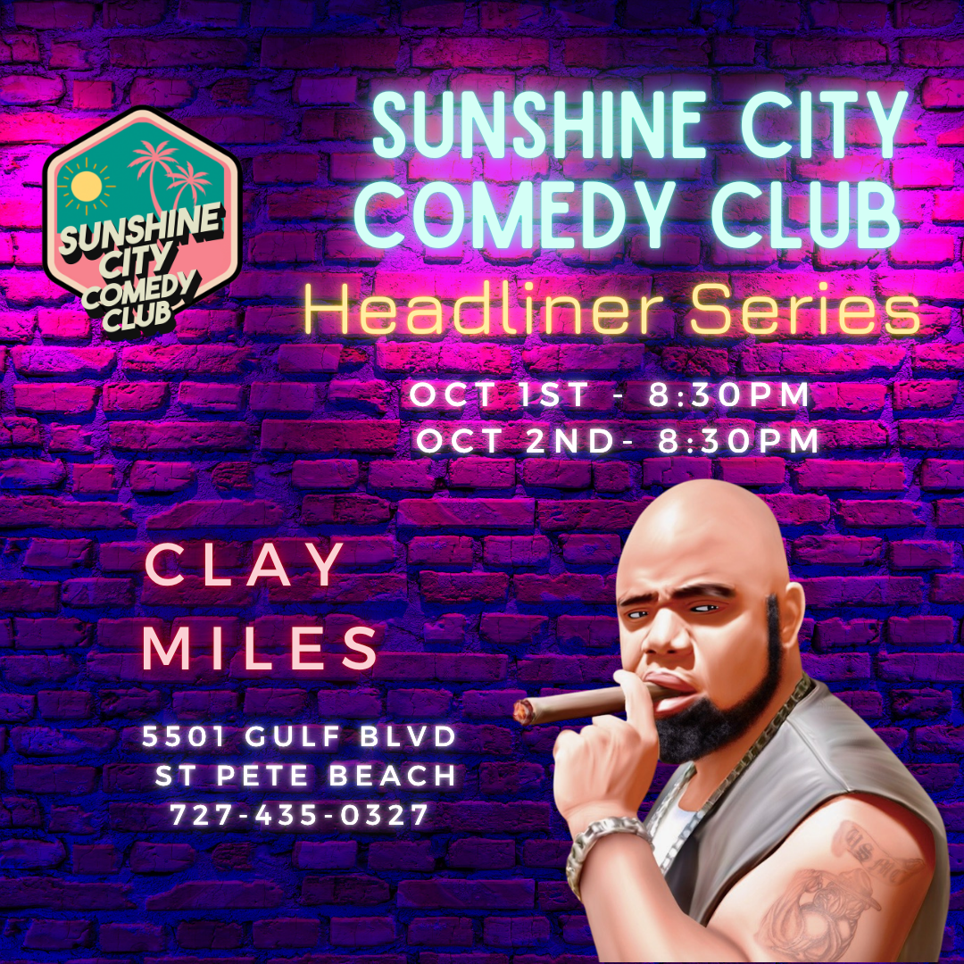 Clay Miles at Sunshine City Comedy Club