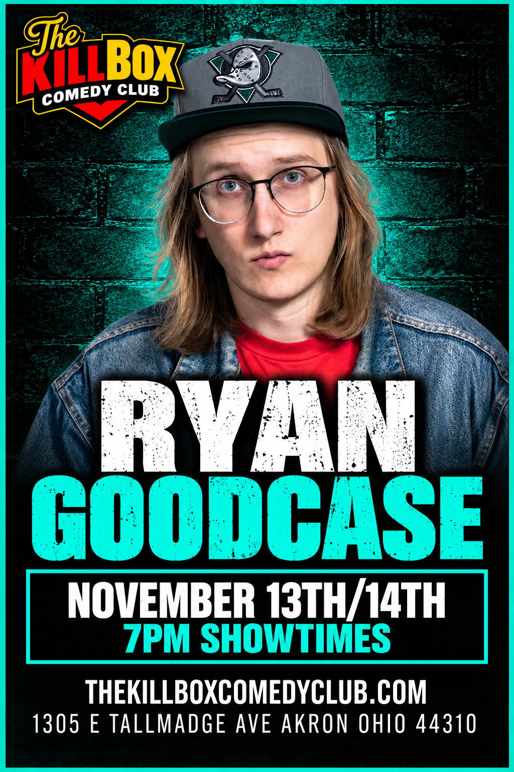 Ryan Goodcase at The KillBox Comedy Club
