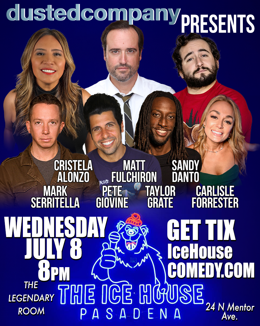 Cristela Alonzo, Matt Fulchiron, Sandy Danto at The Ice House