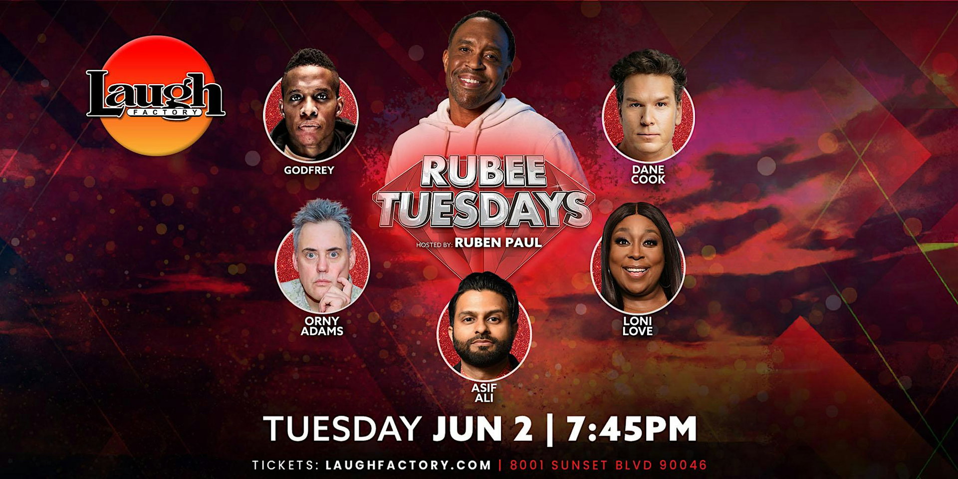 Rubee Tuesdays at The Laugh Factory Hollywood