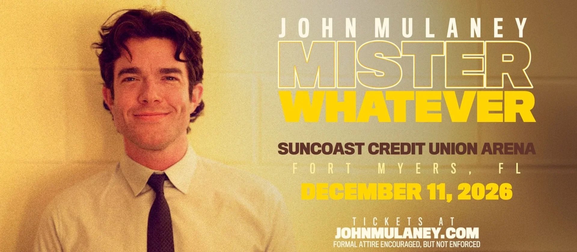 John Mulaney: Mister Whatever at Barbara B. Mann Performing Arts Hall at FSW