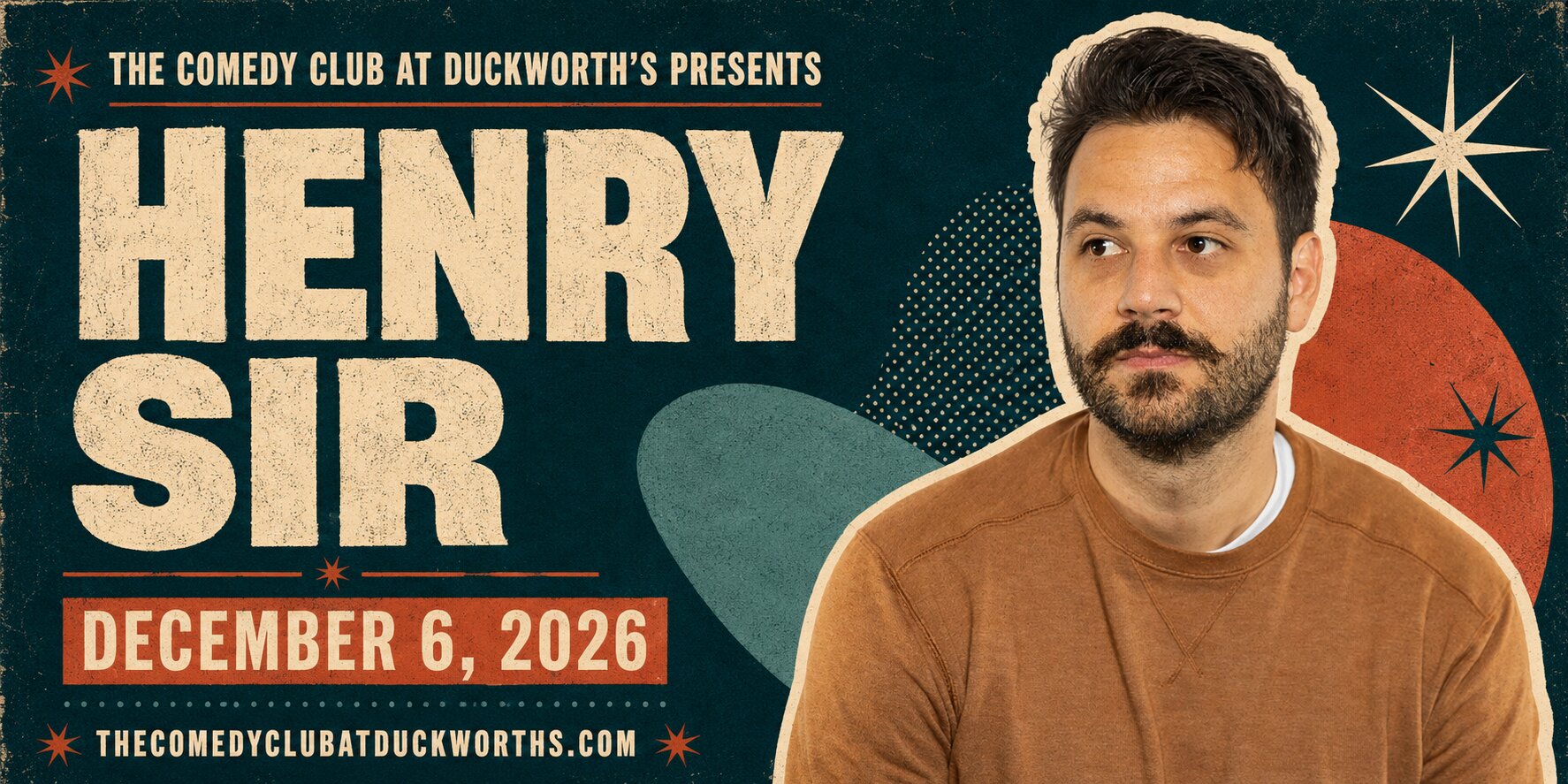 Henry Sir at The Comedy Club at Duckworth's