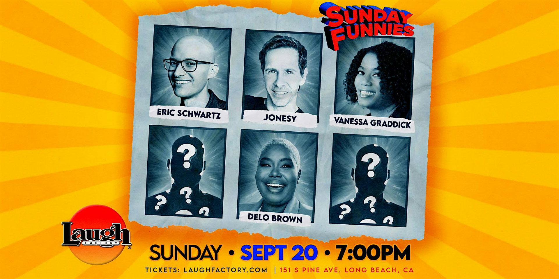 Sunday Funnies at The Laugh Factory Long Beach
