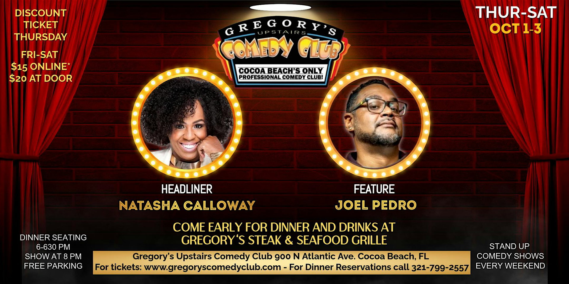 Gregory's Comedy Club at Gregory's Upstairs Comedy Club