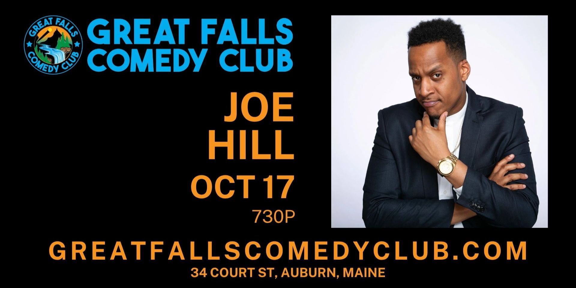 Joe Hill at Great Falls Comedy Club