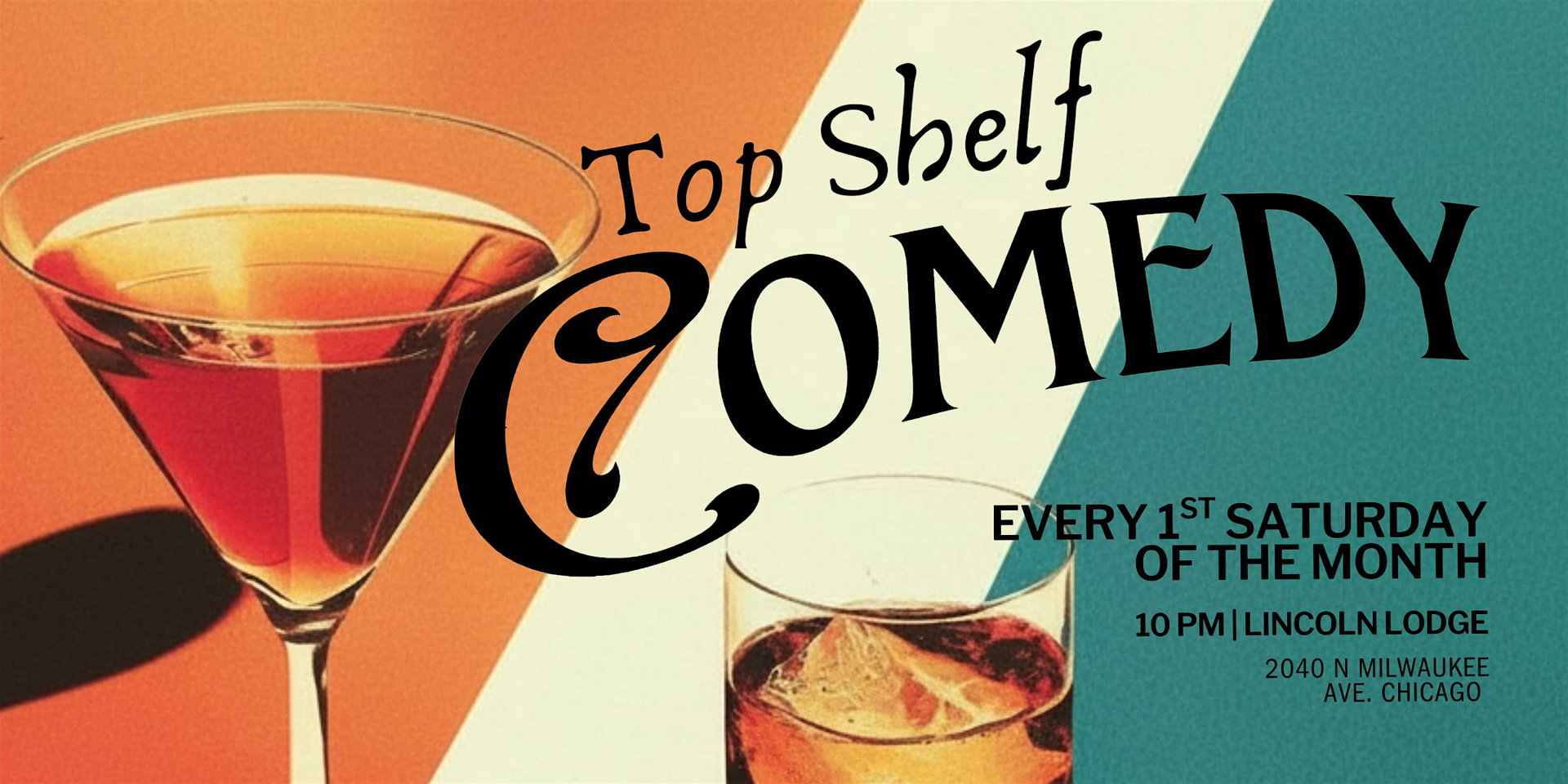 Top Shelf Comedy Showcase at The Lincoln Lodge