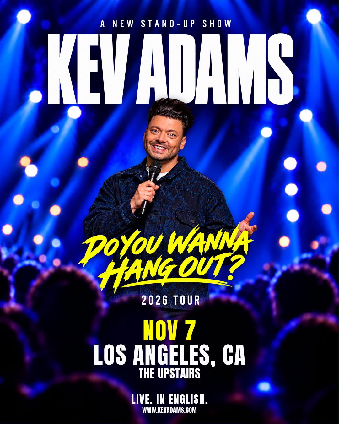 Kev Adams at The Upstairs Comedy Club