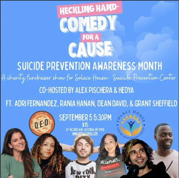 Heckling Hand - Comedy for a Cause at Q.E.D. Astoria