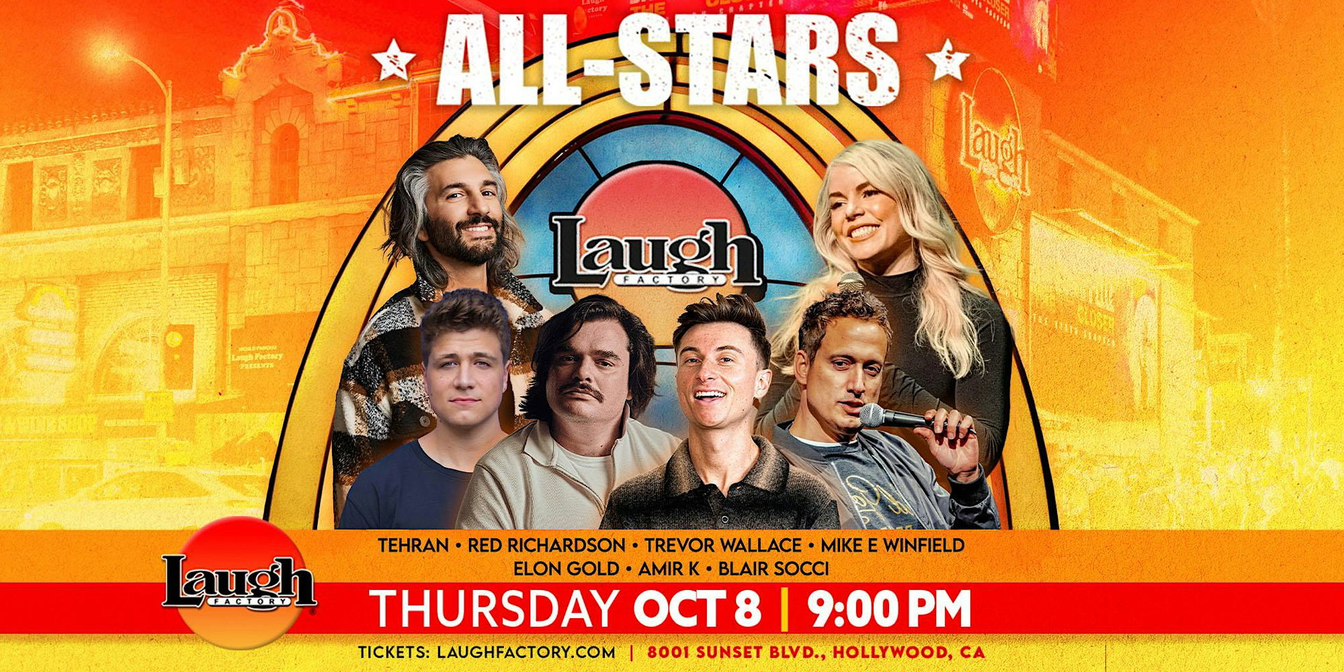 All-Stars at The Laugh Factory Hollywood