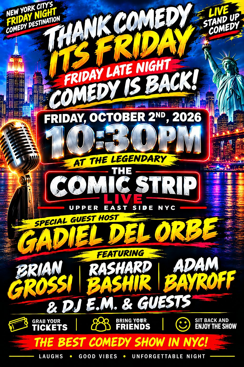 Friday Night Late Show at The Comic Strip