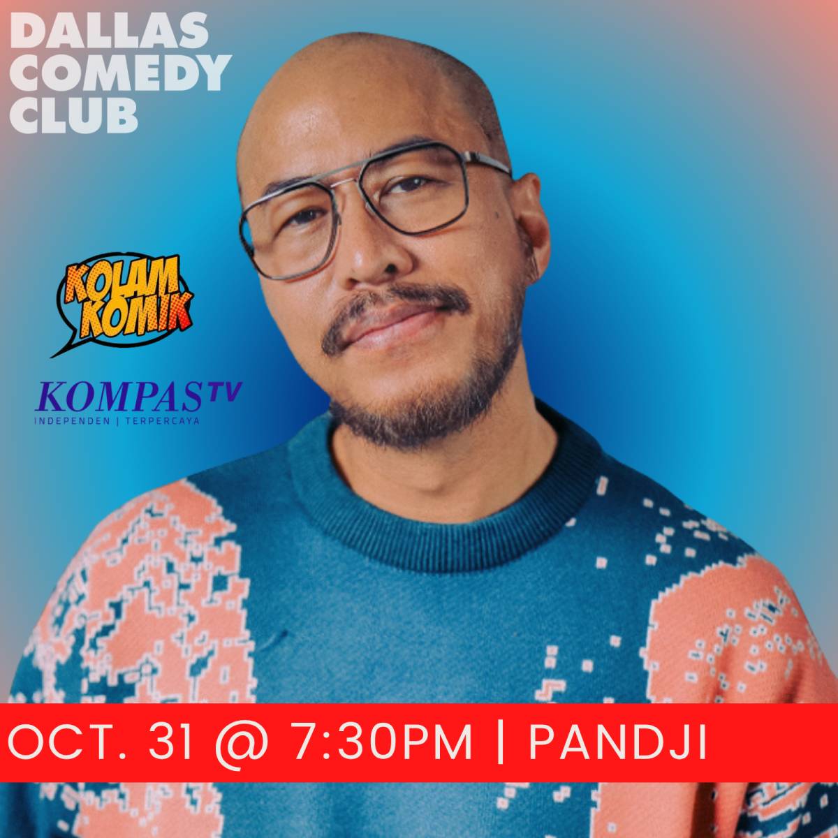 Pandji at Dallas Comedy Club