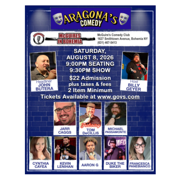 Aragona's Comedy at McGuire's Comedy Club