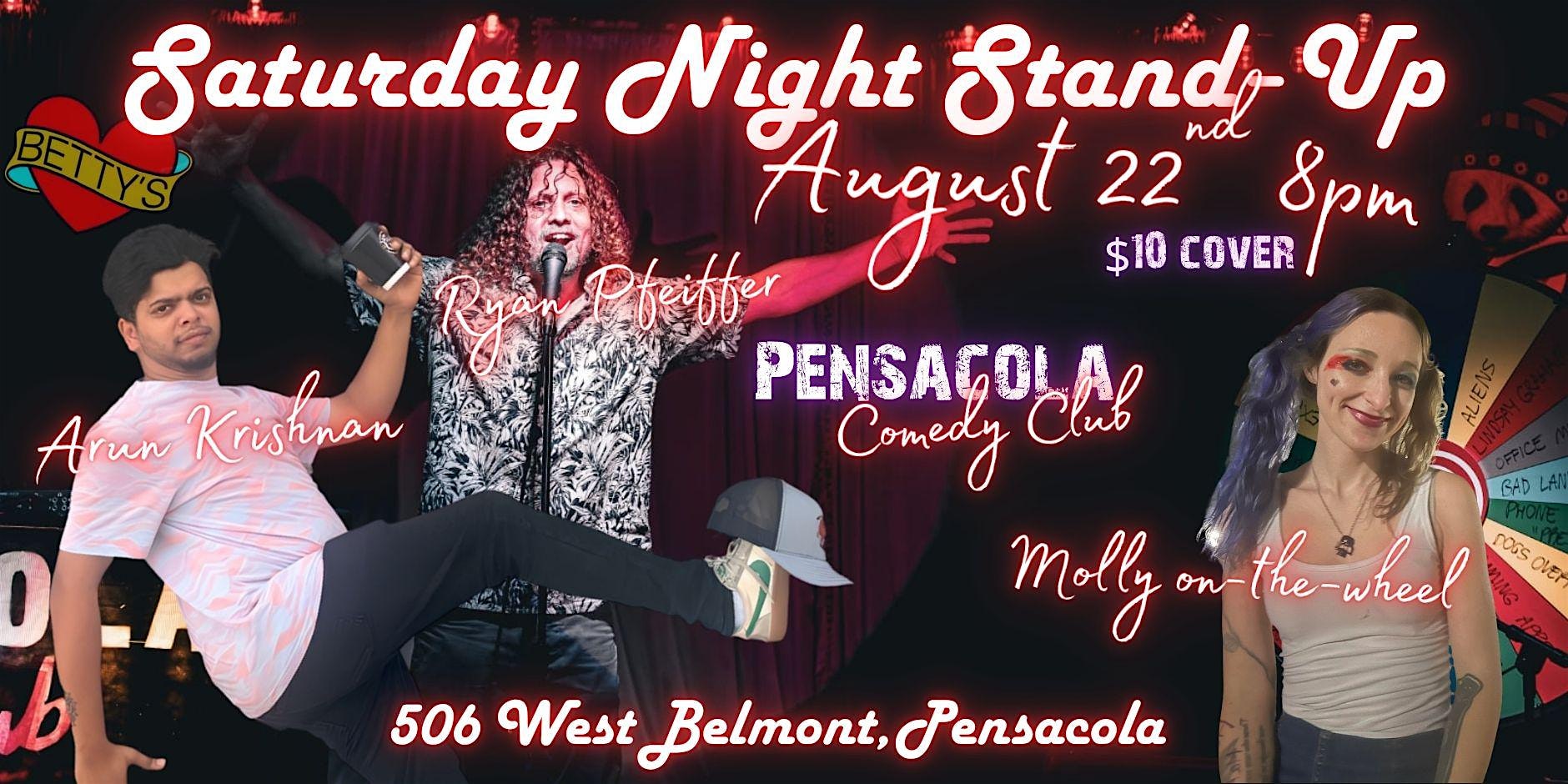 Saturday Night Stand-Up at Pensacola Comedy Club