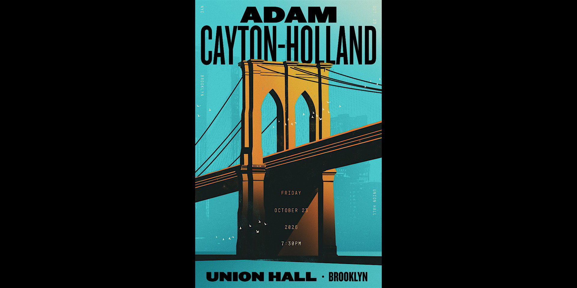 Adam Cayton-Holland Stares Wistfully Toward the Horizon at Union Hall