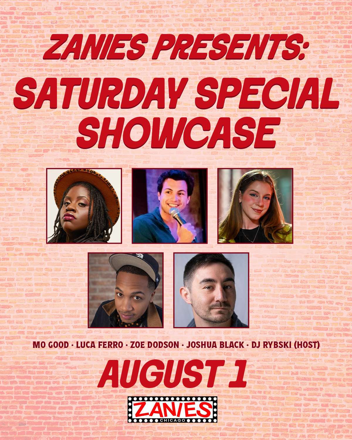The Saturday Special Showcase at Zanies Comedy Club Chicago