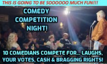 New Comic Competition at Comedy Cabaret Doylestown