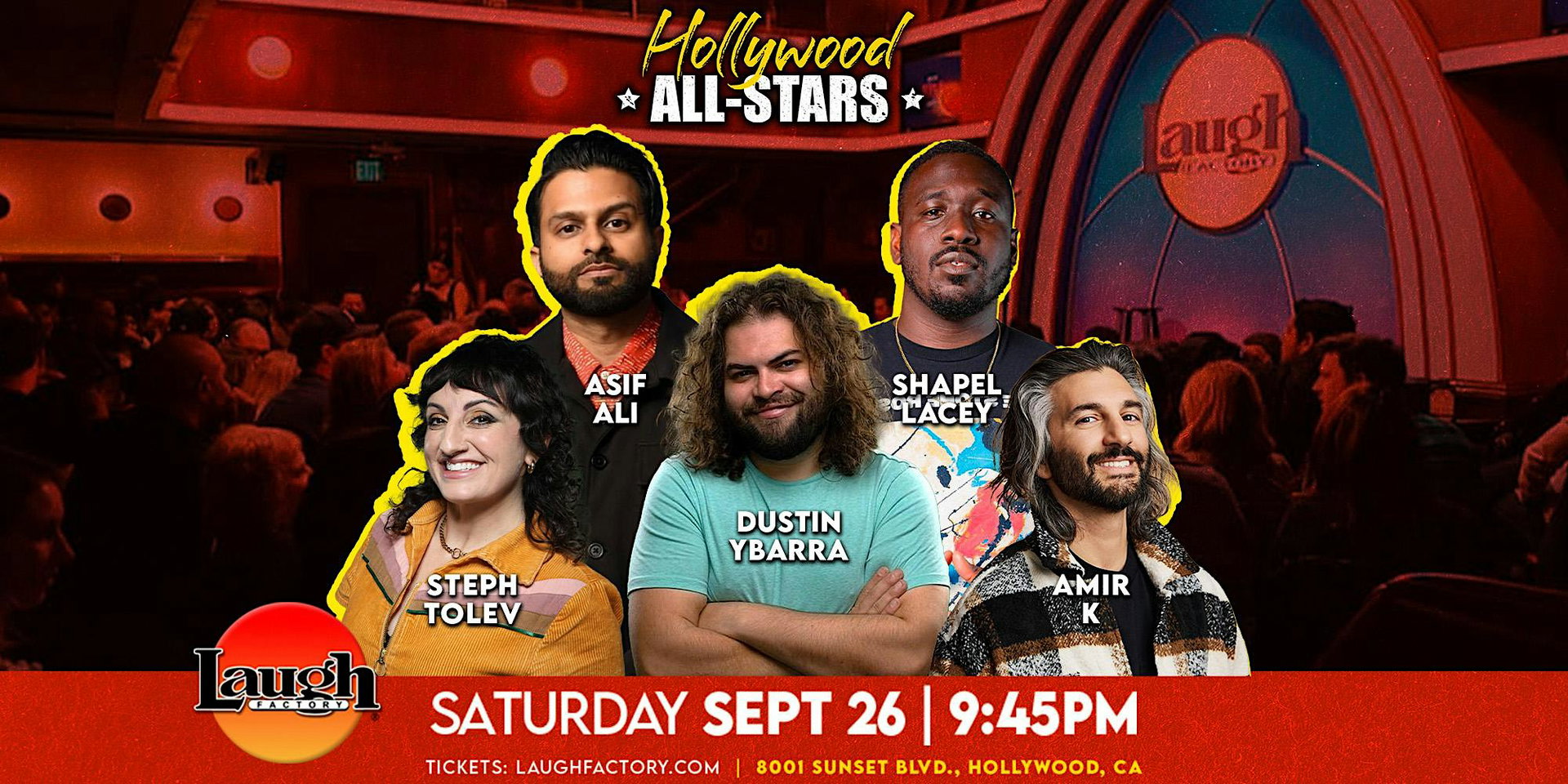 Hollywood All-Stars at The Laugh Factory Hollywood