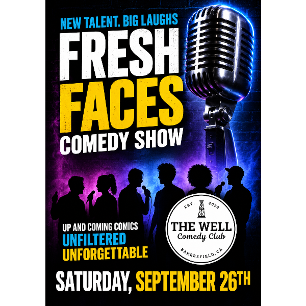 Fresh Faces of Comedy Showcase at The Well Comedy Club