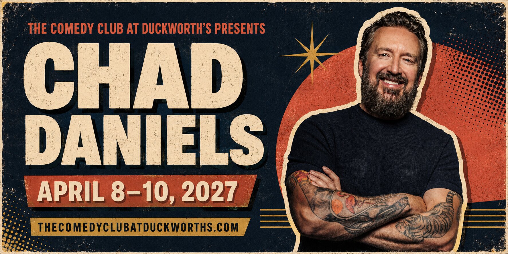 Chad Daniels at The Comedy Club at Duckworth's