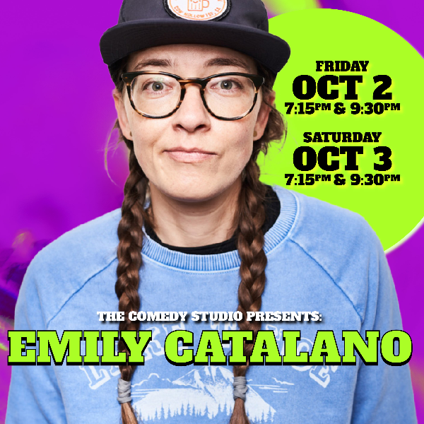 Emily Catalano at The Comedy Studio
