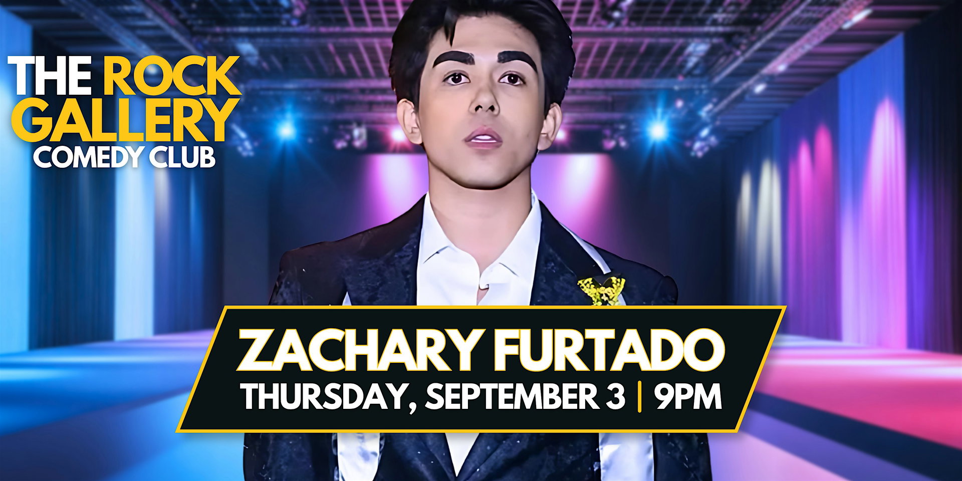 Zachary Furtado at The Rock Gallery Comedy Club