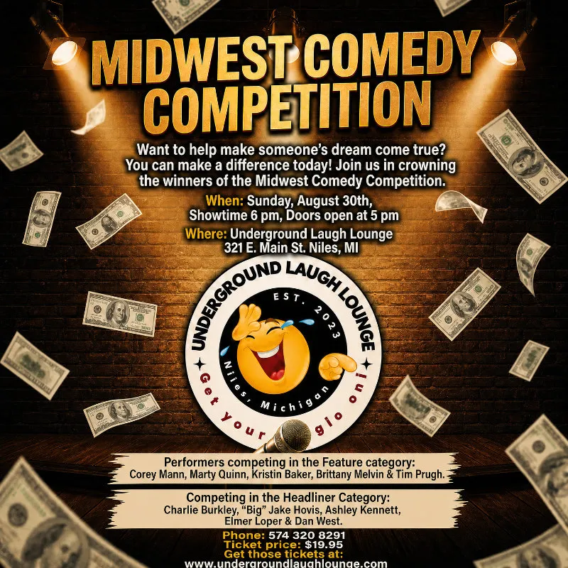 Midwest Comedy Competition at Underground Laugh Lounge
