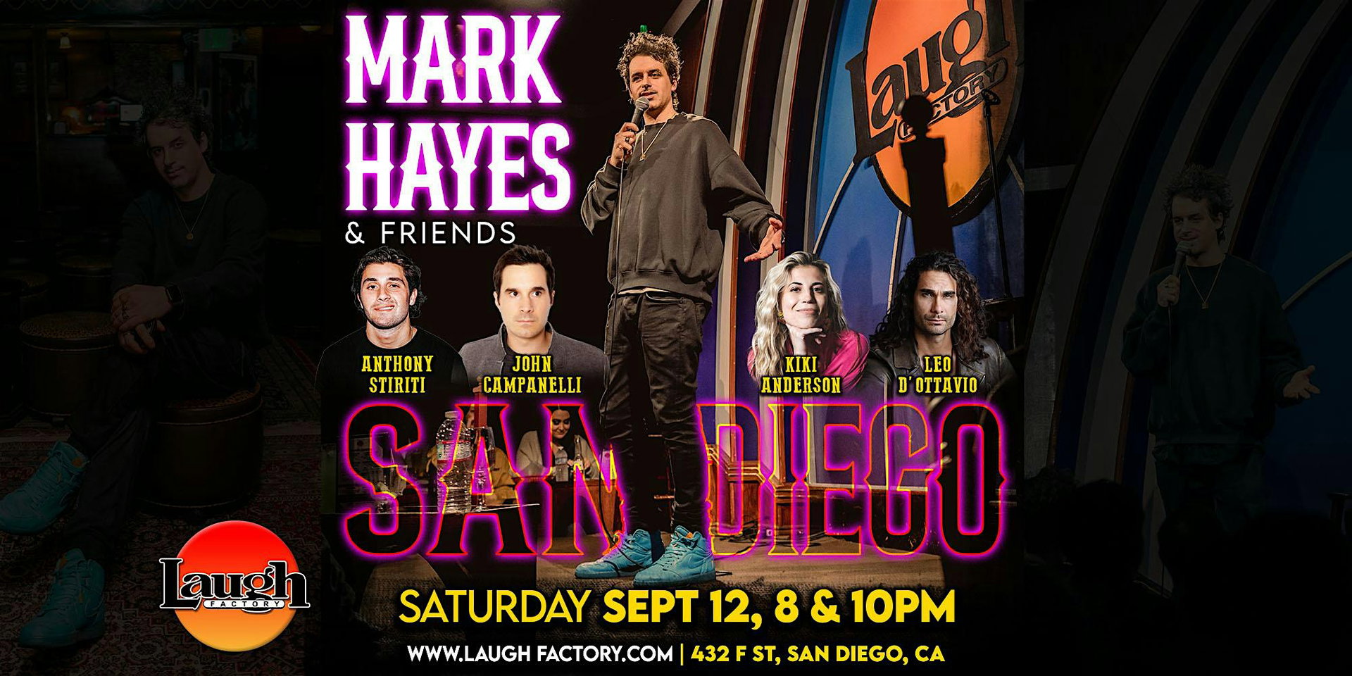 Mark Hayes & Friends at The Laugh Factory San Diego