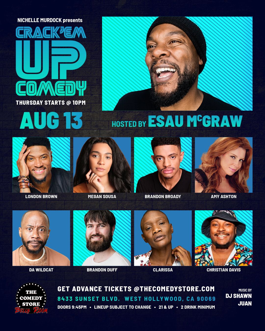 Crack'Em Up Thursdays at The Comedy Store