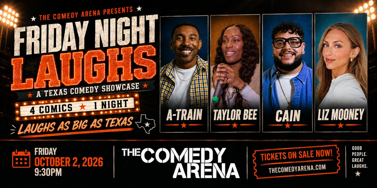 Friday Night Laughs at The Comedy Arena