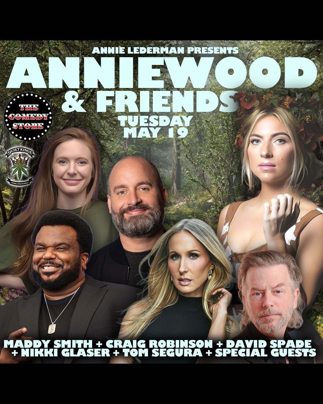 Anniewood & Friends at The Comedy Store